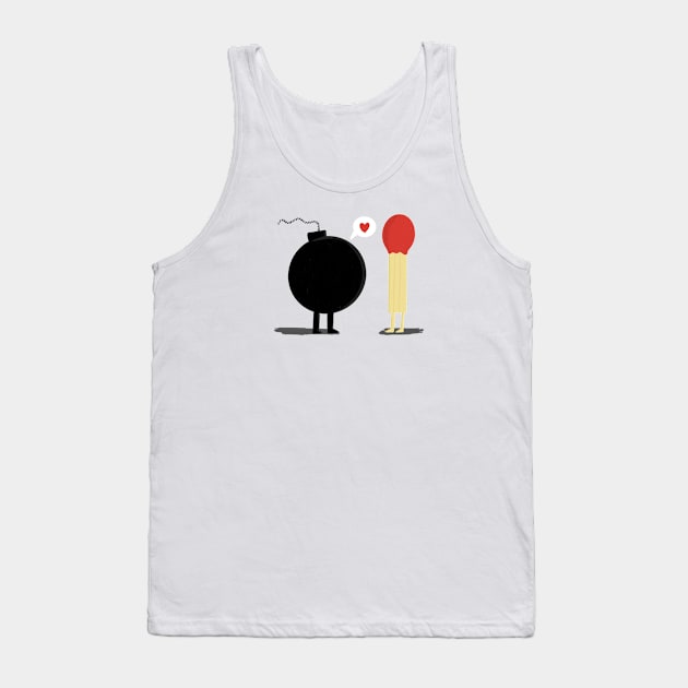 Cute bomb Tank Top by KateBOOM